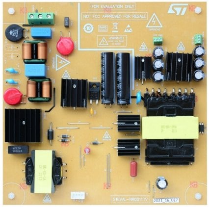 STMicroelectronics’ 200W Digital-Power Solution for LED Televisions Beats Toughest Eco-Design Standards